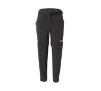 ADIDAS TERREX Pantaloni per outdoor 'Utilitas Zip-Off' nero / bianco Donna ADIDAS TERREX XLxregular nero / bianco