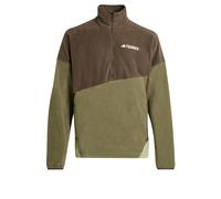 adidas Homme Terrex Multi Climawarm Fleece Anorak, Shadow Olive/Olive Strata, M
