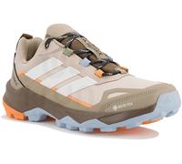 adidas Donna Terrex Skychaser AX5 Gore-Tex Hiking Shoes, Wonder Taupe/off White/Glow Blue, 38 EU