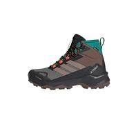 adidas Terrex Skychaser AX5 Mid Gore-Tex Climawarm+ Hiking Shoes, Scarpe da Trekking Donna, Earth Strata/Trace Brown/Pure Teal, 45 1/3 EU