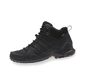 Adidas Terrex Swift R2 Mid GTX CM7500, Mens trekking shoes,winter boots, black, 42 2/3 EU