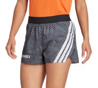 Adidas Terrex Techrock Allover Print Shorts Grigio L Donna