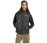 adidas Uomo Terrex Multi CLIMAWARM Insulated Hooded Vest, Black, XXL