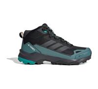 adidas Terrex Skychaser AX5 Mid Gore-Tex Hiking Shoes, Scarpe da Trekking Uomo, Core Black/Carbon/Pure Teal, 45 1/3 EU