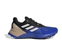 adidas Uomo Terrex Soulstride Rain.RDY Trail Running Shoes, Semi Lucid Blue/Grey One/Blanch Cargo, 39 1/3 EU