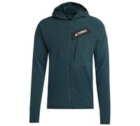 adidas Terrex Terrex Techrock Climawarm+ M - felpa in pile - uomo M Dark Green man Recycled Materials,Recycled Polyester