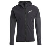 adidas Terrex - Terrex Techrock Hooded Wind Fleece Jacket - Giacca softshell M grigio