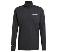 adidas Terrex - Terrex Xperior Half Zip Longsleeve - Maglia funzionale S nero/grigio