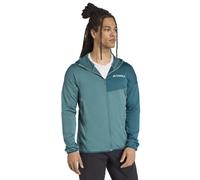 adidas Terrex Terrex Xperior M - felpa in pile - uomo M Light Blue man Recycled Materials,Recycled Polyester