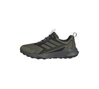 adidas Terrex Tracefinder 2 Trail Running Shoes, Scarpe Uomo, Olive Strata/Olive Strata/Semi Impact Orange, 42 EU