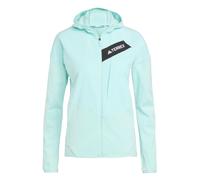 adidas Terrex - Women's Terrex Techrock CW+ Wind Hooded - Giacca in pile M grigio