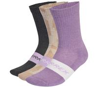 adidas Terrex - TRX MT Sock 3-Pack - Calze casual EU 40-42 fuchsia