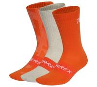 adidas Terrex - TRX MT Sock 3-Pack - Calze casual EU 46-48 rosso