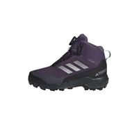adidas Terrex Winter Mid Boa Rain.RDY Hiking Shoes, Scarpe da Trekking Unisex-Bambini, Aurora Plum/Matte Silver/Core Black, 30 EU