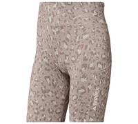 adidas Terrex - Women's Multi 8'' AOP2 Tight Shorts - Pantaloncini L marrone