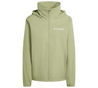 adidas Terrex - Women's Multi Essentials 2 Layer Rain Jacket - Giacca antipioggia S olivia/verde