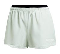 adidas Terrex - Women's Multi Light Shorts - Pantaloncini da running XS - Length: 5'' grigio/bianco