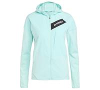 adidas Terrex - Women's Terrex Techrock CW+ Wind Hooded - Giacca in pile XL grigio