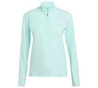ADIDAS W Xperior Half Zip Ls - Donna - Blu - Taglia S- modello 2025