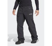 adidas Terrex - Xperior 2l - Pantaloni tecnici termici neri e bianchi-Nero M