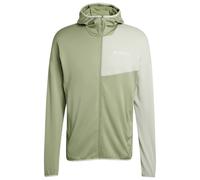 adidas Terrex - Xperior Light Fleece Hooded Jacket - Giacca in pile S olivia