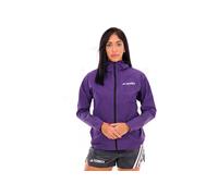 Giacca con cappuccio adidas Terrex Xperior 2.5 Layer Light CLIMAPROOF azzurro turchese donna - XS