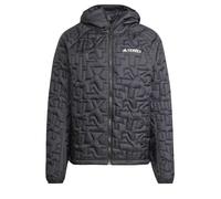 adidas Terrex - Xperior Primaloft - Giacca ampia isolante imbottita nera con cappuccio-Nero L