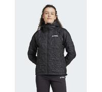 adidas Terrex - Xperior Primaloft - Giacca ampia isolante imbottita nera con cappuccio-Nero S