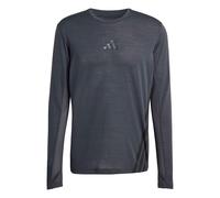 Adidas - T-shirt a maniche lunghe traspirante - Xperior LS Tee M Carbon per Uomo in Poliestere Riciclato - Taglia M - Nero