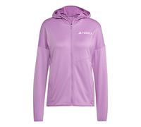 adidas Terrex Terrex Xperior W - felpa in pile - donna XS Dark Pink woman Recycled Polyester,Recycled Materials