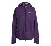 Giacca con cappuccio adidas Terrex Xperior 2.5 Layer Light CLIMAPROOF azzurro turchese donna - M