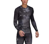 adidas TF Hi LS Tee Maglietta a Maniche Lunghe da Uomo