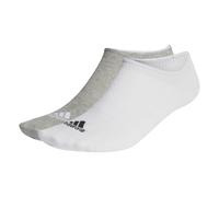 adidas Thin and Light 3 Pairs Calzini Invisible/Sneaker, Medium 7-8 anni