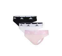 Adidas Thong (3pk) -Sport Active Comfort Cotton Mutandine a Perizoma, 933 Assortiti, XL (Pacco da 3) Donna