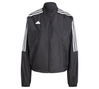 Adidas Tiro Cut 3 Stripes Summer Woven Tracksuit Jacket Nero M Donna