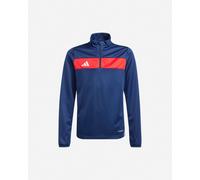 Adidas Tiro 25 Essentials Training Half Zip Sweatshirt Blu 7-8 Years Bambino,Bambina