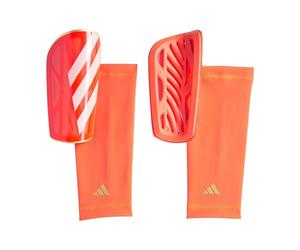 Adidas Tiro League - Parastinchi, colore: Rosso/Bianco, S