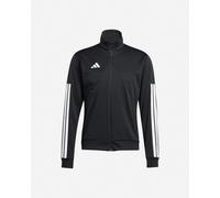 Felpa adidas Tiro Wordmark Full Zip nero puro bianco - M