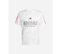 T-shirt adidas House of Tiro Nations Pack manica corta bianco puro nero - L