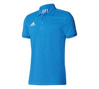 adidas Tiro17 Cotton Polo, Uomo, Blu/Collegiate Navy/Bianco, S