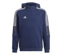 Adidas TIRO21, Felpa con Cappuccio Bambino, Squadra Blu Navy, 7-8A 8 anni