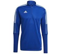 Adidas TIRO21 Training, Felpa da Allenamento Uomo, Squadra Blu Reale, XL