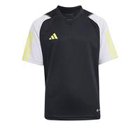 adidas Tiro23 C JSY Y Jersey (Short Sleeve), Nero/Tmlggr/Impyel, 152 Unisex-Bambini e Ragazzi