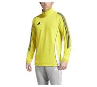 Felpa Allenamento Training Top UOMO Adidas Giallo Tiro 24 Mezza zip