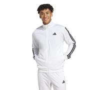 adidas Men's 3-Stripes Tricot Track Top, White