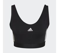 ADIDAS TOP REGGISENO PALESTRA GS1343 ESSENTIALS 3-STRIPES NERO BIANCO PADS