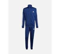 adidas Performance - Sportswear - Tuta sportiva basic in tricot blu scuro con logo a 3 strisce XS