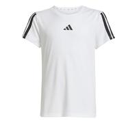 adidas TRAIN ESSENTIALS 3-STRIPES T-SHIRT, T-shirt Bambina, White/Black,