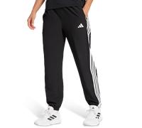 adidas Femme Train Essentials 3-Stripes Woven Pants, Black/White, XXL