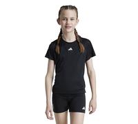 adidas Train Essentials Regular Fit Logo Training T-Shirt Junior Girls, T-shirt Bambina, Black/White,